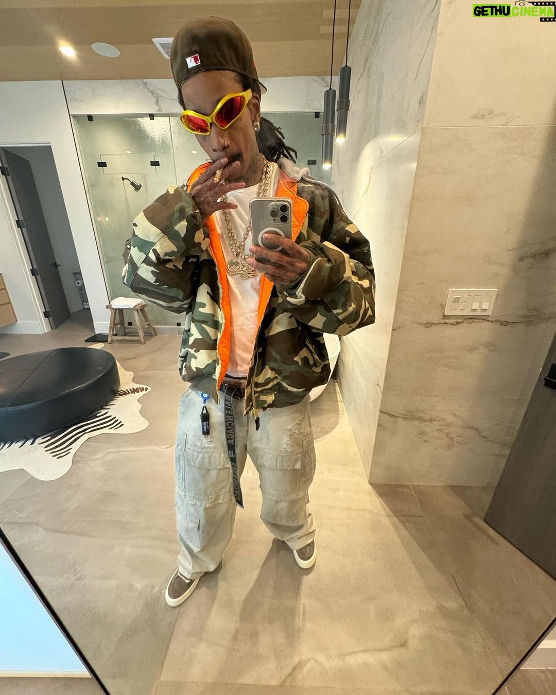Wiz Khalifa Instagram - Shits bout to get scary