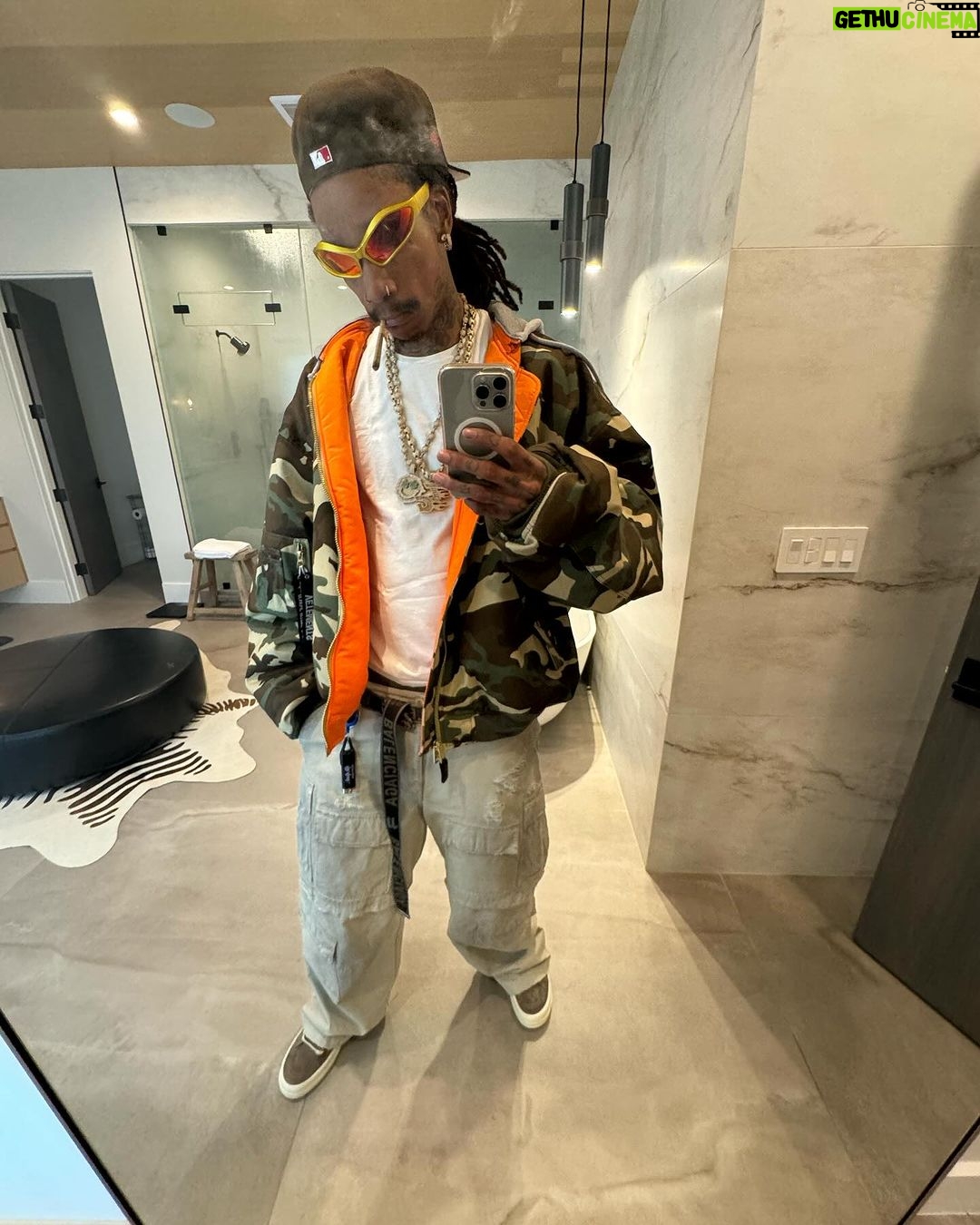 Wiz Khalifa Instagram - Shits bout to get scary