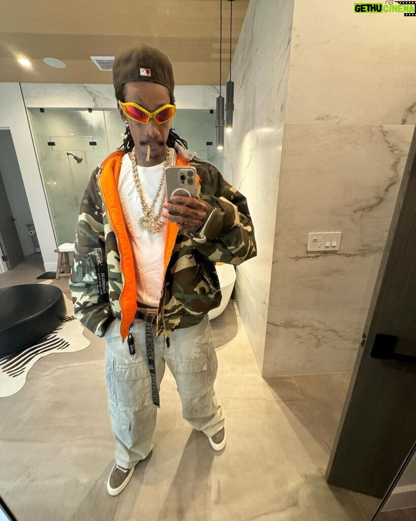 Wiz Khalifa Instagram - Shits bout to get scary