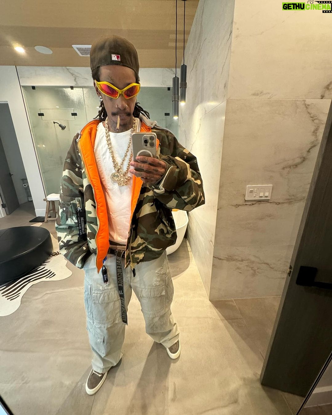 Wiz Khalifa Instagram - Shits bout to get scary