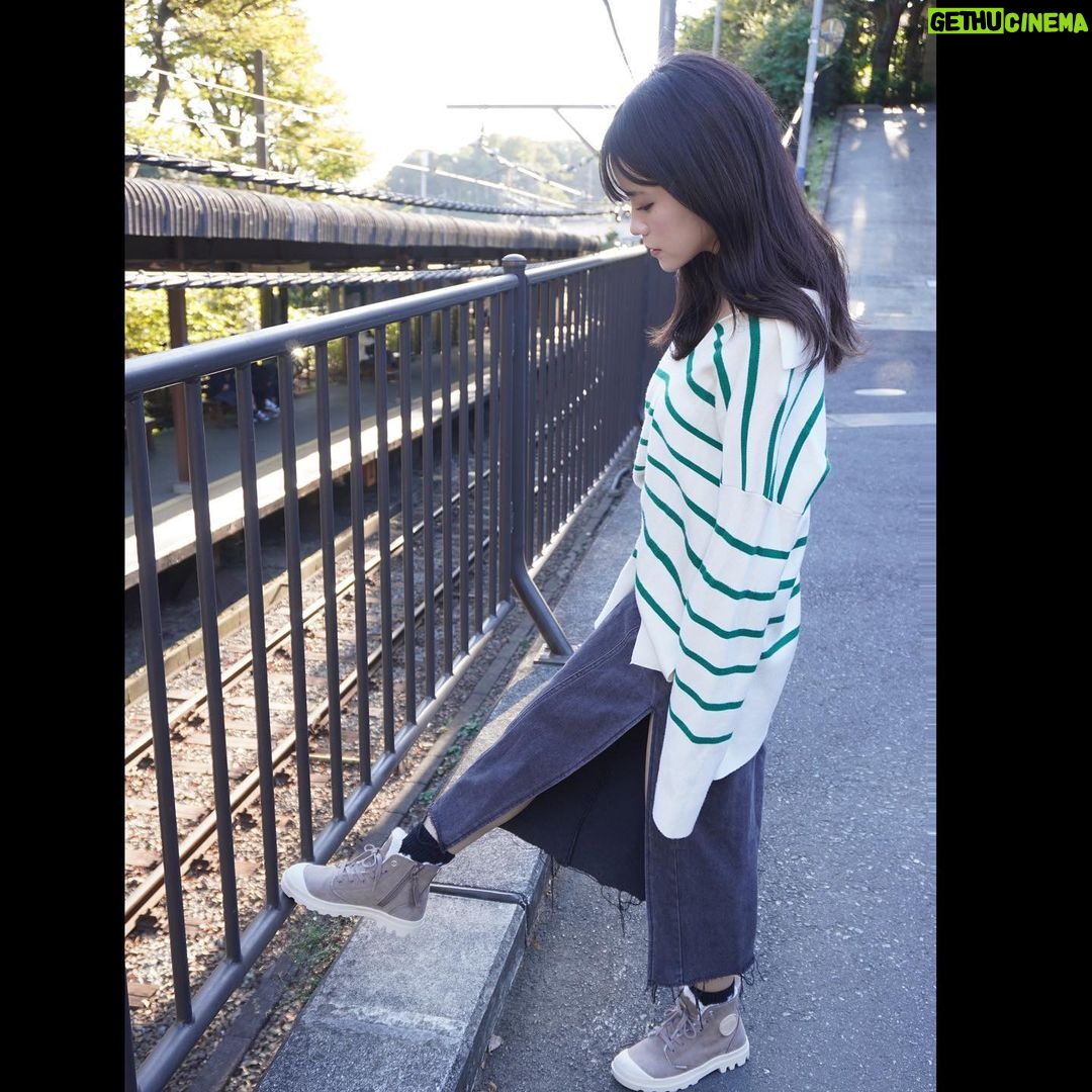 Yūka Murayama Instagram - 《PR》 歩きやすくて 暖かくてお気に入り👟 @palladium @palladiumjapan #PR #パラディウム #palladium #palladiumboots #enosima #江ノ島