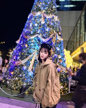 Yūka Murayama Instagram - 口あいてるのは気にしないでね‎ࠏ
 #クリスマスマーケット 
 #ソラマチ
 #03