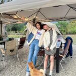 Yao Mi Instagram - Quality time with family ⛺️ 最後一天的假期留給家人們 一起享靜靜 @cozy.glamping 家人與知己、美食與露營 感受四倍的快樂 外甥叫我阿姨 姪女叫我姑姑 希望我下次回台北 你們不會讓我晉升為姨婆跟姑婆 😵‍💫🫶🏻 來露營還能吃到 #最強可麗露 另外還有新品搶先吃 當場發瘋 好吃到很過分啦OMG @sam_liu_chef 🤩🙌🏻 露營充電 一掃疲倦 回北京繼續當小蜜蜂🐝 #2023Yaomi #享靜靜 #露營 享靜靜露營區 Cozy Glamping