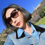 Yao Mi Instagram - 祝福大家新年快樂🐰 money 兔 you Good lucky 兔You 好運兔gether 來到洛杉磯跟大家拜年 落一下英文 ？？ #2023Yaomi #chinesenewyear #losangeles Los Angeles County, California