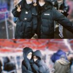 Yao Mi Instagram - 冬天的打工人日常 這個天氣 冷到腳底發麻 不是一件發熱衣、羽絨服可以解決的 🥶🥶🥶 #2022Yaomi 浙江橫店影視城