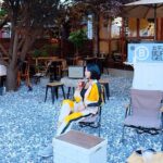 Yao Mi Instagram - 野氪島—暫離繁華城市 🤩 chill北京 沒時間去露營 就來野氪島 感受早C晚A的美好生活 & @yyyrrr414 全身@underarmour #北京探店 Beijing