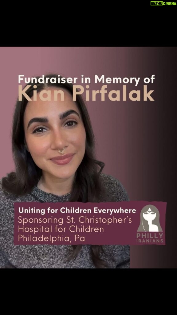 Yasmine Aker Instagram - 🙏🏼 Help support Philly Iranians in reaching their goal of $10K - with just 2 weeks left, they are almost at the halfway mark. 🌈 Let’s come together, to support this heartwarming effort to keep the name of Kian Pirfalak alive in the city of Philadelphia by supporting one of the few children’s hospitals in the region that prioritizes Medicaid (82% of its patients), allowing low-income families access to healthcare. Please visit @PhillyIran link in bio for the GoFundMe page detailing the mission of their campaign. #WomanLifeFreedom ❤️ Or visit - bit.ly/Unite4Kian #JinJianAzadi #KianPirfalak #Philly #Community #HealthCareEquity #PhillyLove #HumanRights #ChildrenOfTheWorld
