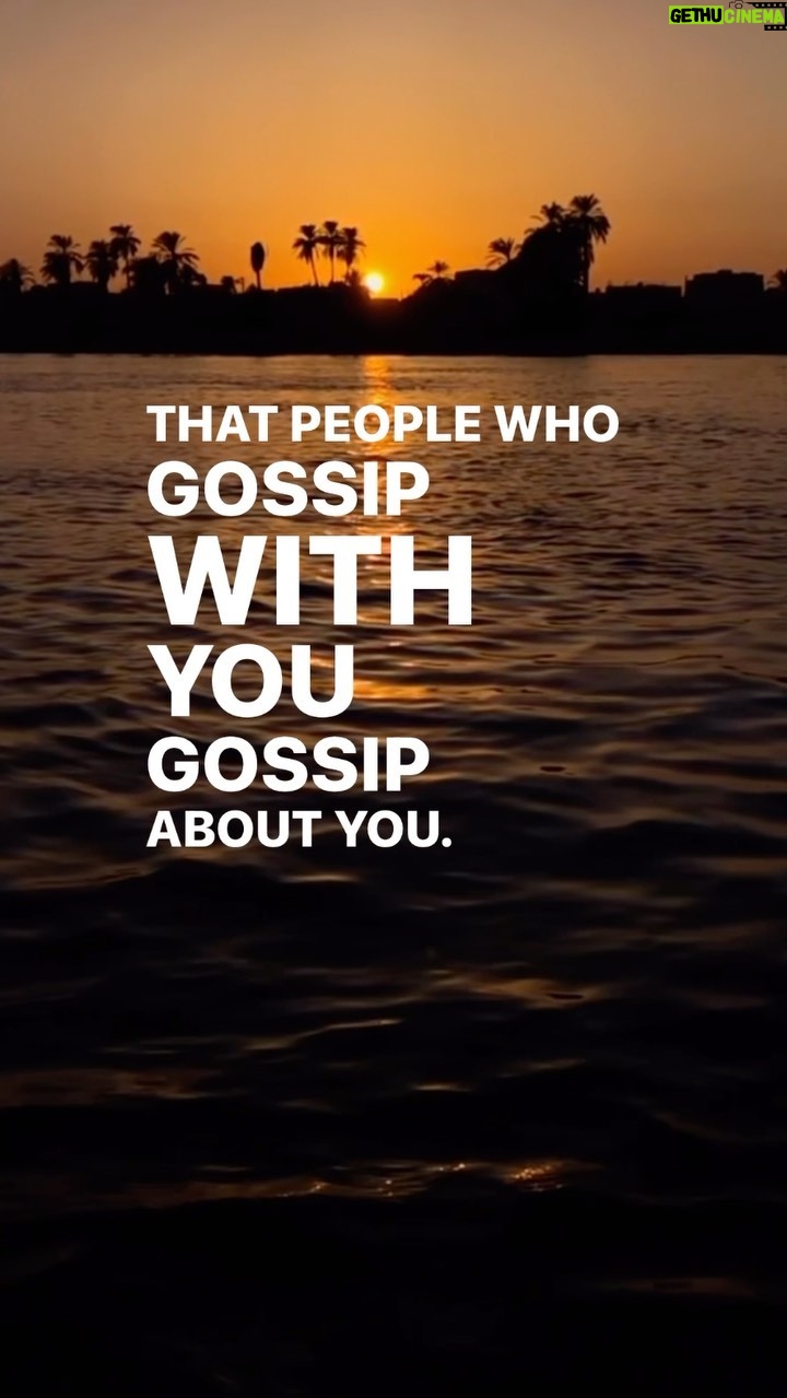 Yasmine Aker Instagram - Narcissistic people especially love to triangulate and talk 💩 about people behind their backs. If they are constantly gossiping about others to you, then pretend to be friends with those people, you can be a 100% sure that they also gossip about you. It’s something else if a person was abused and needs to talk about the abuse they endured and is no longer in contact with their abuser and is confiding in you. But if this person is a hater who then loves on the people to their face that they hate on behind closed doors. You can be sure they definitely hate on you in your absence. Get rid of toxic people, they are devoid of spiritual nutrients. You are a flower and the soil you are planted in will determine the bloom you are able to harvest. Egypt, Africa