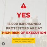 Yasmine Aker Instagram - The Islamic Republic has mass executed their own citizens in the past and would likely do it again. Diverging from this narrative is dangerous and damaging to the Iranian people fighting for freedom. Post made by: @persianswithpurpose @donya.delsouz @alsoknownas.e #freeiran #womanlifefreedom #mahsaamini #zhinaamini #مهسا_امینی