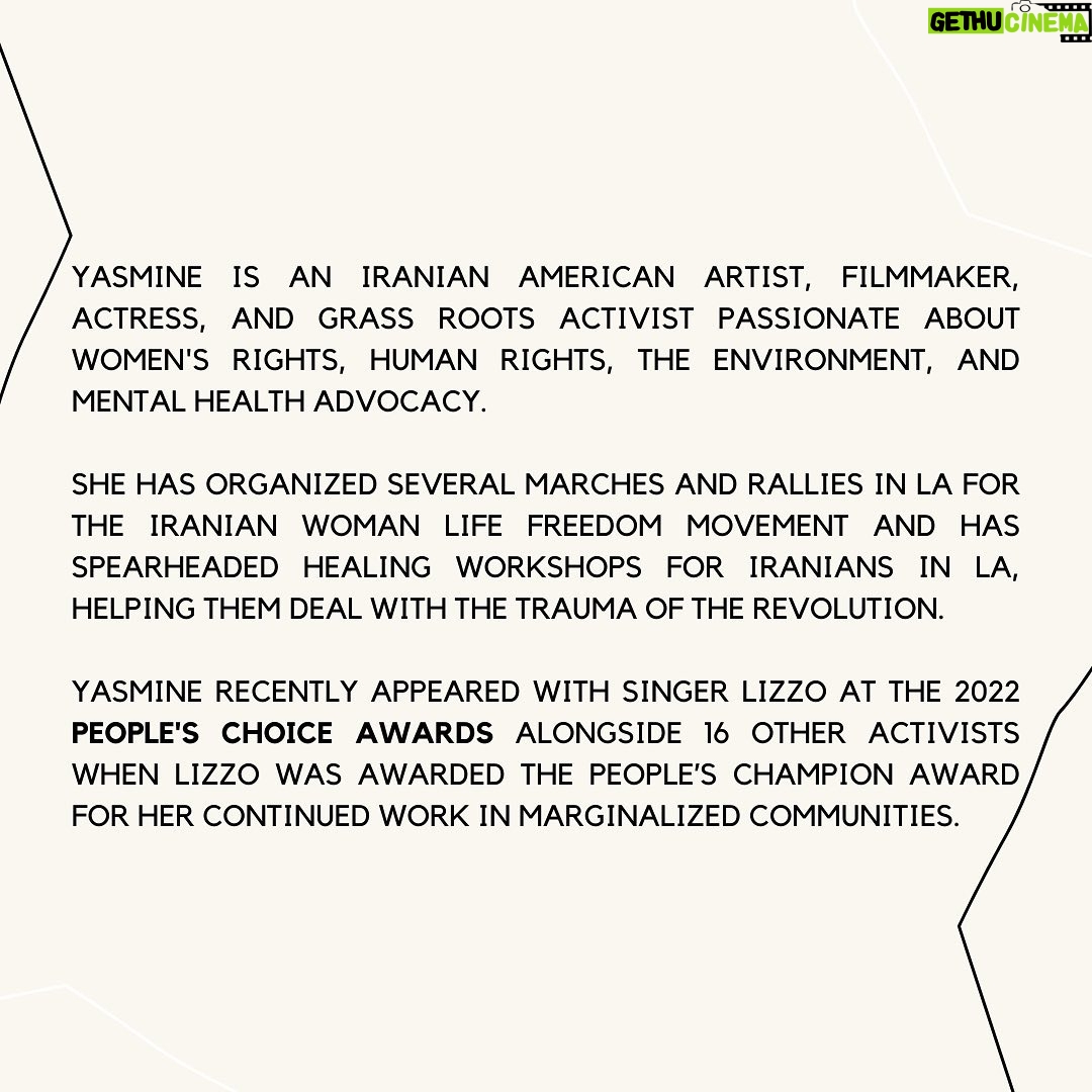 Yasmine Aker Instagram - Welcome to our Culture Show performer spotlight! We are eager to introduce the wonderful Yasmine Aker. Swipe to learn more about Yasi. To see Yasi’s performance alongside all the other incredible acts, click the link in our bio to get your Culture Show tickets!