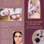 Yasmine Aker Instagram - Tickets are officially available for our next Somatic Sound Bath & Breathwork! ✨📣 🗓️ SATURDAY October 21 ⏰ 2PM - 4РМ 🎟️ Get your tickets before they sell out as space is very limited. Tickets available on eventbrite, follow link in bio. 🤍 Reset your nervous system and experience transformational healing. Learn how to heal trauma with somatic, meditative, and sonic practices. 📍 The Temple LA 215 S La Cienega Bvld, Suite 200 Beverly Hills, CA, 90211 ⭐️ This class is a perfect combination of research backed science and the healing arts: blending healing frequencies, and somatic therapies to soothe the nervous system and help you experience deep healing. Our bodies need help to turn off our fight or flight response and require rest and relaxation in order to heal, this class will help you process blocked emotions and trauma and teach you tools to help regulate your nervous system. ⚡️BENEFITS: • Improve symptoms of sciatica, fibromyalgia, aches, and pains • Release chronic stress, tension, emotional, and physical trauma • Increase sense of groundedness, energy, and wellbeing • Experience somatic release of trapped emotions • Improve symptoms of anxiety, depression, and addiction • Start your week empowered, connected, grounded, aligned, calm, and focused. #healing #somatichealing #somatictherapy #soundbath #tensionandtraumareleasingexercises #musictherapy #breathwork Los Angeles, California