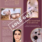 Yasmine Aker Instagram - ⭐️ The SATURDAY September 30th event is SOLD OUT 🙏🏼 Thank you to everyone who will be attending, I cannot wait to share with you the beautiful practices ✨ 🎟️ For those who were not able to get tickets I will be posting the eventbrite link for the October 21 class early next week. ✨ Tickets are limited, so please make sure to get yours before they sell out. 🙏🏼 🤍 Reset your nervous system and experience transformational healing. 🤍 Learn how to heal trauma with somatic, meditative, and sonic practices. The Temple LA 215 S La Cienega Bvld, Suite 200 Beverly Hills, CA, 90211 🤍 This class is a perfect combination of research backed science and the healing arts: blending healing frequencies, and somatic therapies to soothe the nervous system and help you experience deep healing. Our bodies need help to turn off our fight or flight response and require rest and relaxation in order to heal, this class will help you process blocked emotions and trauma and teach you tools to help regulate your nervous system. BENEFITS: • Improve symptoms of sciatica, fibromyalgia, aches, and pains • Release chronic stress, tension, emotional, and physical trauma • Increase sense of groundedness, energy, and wellbeing • Experience somatic release of trapped emotions • Improve symptoms of anxiety, depression, and addiction • Start your week empowered, connected, grounded, aligned, calm, and focused. #heal #somatichealing #somatictherapy #soundbath #tensionandtraumareleasingexercises #musictherapy #breathwork