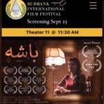 Yasmine Aker Instagram – ✨ We are honored to have our film @okay_shortfilm selected at the Burbank Film Festival! 🤍🙏🏼

🎥 Our short film will be screening Saturday, September 23 @11:30 AM at the AMC 16 Theaters — Theater 11 

🎟️ Tickets are on sale and available at  https://givebutter.com/BIFF2023

📍 Screening location:
AMC 16 — Burbank 
125 E Palm Ave
Burbank, CA  91502

🎭 The Opening Night Reception will be on Thursday, Sept. 21st, from 8:00pm-
12:00am at Urban Press Winery.
Address: 316 N San Fernando Blvd,
Burbank, CA 91502

⭐️ The Burbank City Council has declared that Sunday, Sept. 24, 2023, will be “Tim Burton Day”. He will be attending the awards gala at the Burbank Marriott Convention Center.

🏆 Join us at the Marriott Burbank
Convention Center for the Awards Gala on Sept. 24th!

📍 Address: 
2500 N. Hollywood Way,
Burbank, 91502

👗🎩 Dress Code: 
Semi-Formal Attire

⏰ 4:30pm-6:00pm: Red Carpet
⏰ 6:00pm: Dinner 
⏰ 7:00pm: Tim Burton Live Interview with the Hollywood Reporter
⏰ 8:00pm: Awards Show will announce the nominees and winners of BIFF 2023!

🎊 Don’t miss the after parties Friday and Saturday evening! 
💃🏻 Hilton Garden Inn on Friday, Sept. 22nd, from 8:00pm – 12:00am
🕺 Inkwell Tavern After Party on Saturday, Sept. 23rd from 8:00pm-12:00am at AMC Theatres — 924 S. San Fernando Blvd Burbank, 91502

🤍🙏🏼 Special thanks to all of the amazing people who made this film possible I owe a huge debt of gratitude: 
@zeekozaki 
@itselliotknight 
@farkmarney 
@albina.katsman 
@mediise 
@ohheyitsmari 
@soforeignofficial 
@hollyhkaplan 
@adamsilvera 
@samanthamelitta 
@elham.yaqubi 
@preston_yarger 
@mileskula 
@shayanebrahim 
@royazara 
@ebi 
@kourosh.yaghmaei 
@daalband 
@emadaghasi 
@preston_yarger 
@taragrammy 
@meitha14 
@simasepehri_ 
@codycrump 
@bobbybrassmusic 
And so many more people 

#shortfilm #iranianwomen #indiefilm 
#womeninfilm #filmfestival #BurbankFilmFestival #BIFF2023

*** The Burbank film festival is not affiliated, sponsored or in any way associated with AMPTP. Burbank, Los Angeles, California