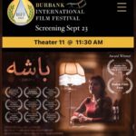 Yasmine Aker Instagram - ✨ We are honored to have our film @okay_shortfilm selected at the Burbank Film Festival! 🤍🙏🏼 🎥 Our short film will be screening Saturday, September 23 @11:30 AM at the AMC 16 Theaters — Theater 11 🎟️ Tickets are on sale and available at https://givebutter.com/BIFF2023 📍 Screening location: AMC 16 — Burbank 125 E Palm Ave Burbank, CA 91502 🎭 The Opening Night Reception will be on Thursday, Sept. 21st, from 8:00pm- 12:00am at Urban Press Winery. Address: 316 N San Fernando Blvd, Burbank, CA 91502 ⭐️ The Burbank City Council has declared that Sunday, Sept. 24, 2023, will be “Tim Burton Day". He will be attending the awards gala at the Burbank Marriott Convention Center. 🏆 Join us at the Marriott Burbank Convention Center for the Awards Gala on Sept. 24th! 📍 Address: 2500 N. Hollywood Way, Burbank, 91502 👗🎩 Dress Code: Semi-Formal Attire ⏰ 4:30pm-6:00pm: Red Carpet ⏰ 6:00pm: Dinner ⏰ 7:00pm: Tim Burton Live Interview with the Hollywood Reporter ⏰ 8:00pm: Awards Show will announce the nominees and winners of BIFF 2023! 🎊 Don’t miss the after parties Friday and Saturday evening! 💃🏻 Hilton Garden Inn on Friday, Sept. 22nd, from 8:00pm - 12:00am 🕺 Inkwell Tavern After Party on Saturday, Sept. 23rd from 8:00pm-12:00am at AMC Theatres — 924 S. San Fernando Blvd Burbank, 91502 🤍🙏🏼 Special thanks to all of the amazing people who made this film possible I owe a huge debt of gratitude: @zeekozaki @itselliotknight @farkmarney @albina.katsman @mediise @ohheyitsmari @soforeignofficial @hollyhkaplan @adamsilvera @samanthamelitta @elham.yaqubi @preston_yarger @mileskula @shayanebrahim @royazara @ebi @kourosh.yaghmaei @daalband @emadaghasi @preston_yarger @taragrammy @meitha14 @simasepehri_ @codycrump @bobbybrassmusic And so many more people #shortfilm #iranianwomen #indiefilm #womeninfilm #filmfestival #BurbankFilmFestival #BIFF2023 *** The Burbank film festival is not affiliated, sponsored or in any way associated with AMPTP. Burbank, Los Angeles, California
