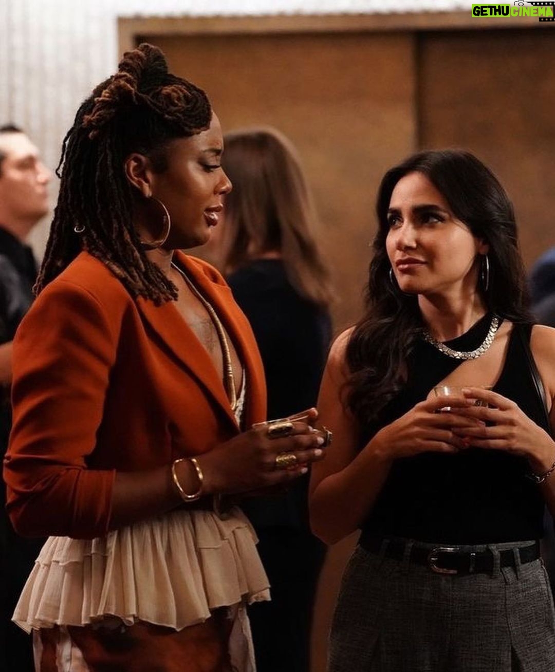 Yasmine Aker Instagram - I want to thank the incredible cast and crew of our @goodtrouble family. Thank you for an amazing experience over the last few seasons. I am so grateful to have had the pleasure and privilege of meeting and working with some of the most generous, talented, helpful, welcoming and inclusive people Iβve ever met. I have learned so much from so many of you. Thank you for welcoming me to your good trouble family. I especially want thank @zuriadele for being a beautiful example of an empowered woman. It has been an honor meeting you and working with you. I am so beyond excited for what is in store for you Zuri and for all of us. I know you will be divinely blessed in 2024 and I cannot wait to celebrate how you show up in this world and what you bring to your life, your craft, to our screens and the lives of the people who are inspired by you π€β¨ Thank you thank you thank you @jjjoannajohnson @cierraramirez @traynorland @anastasialeddick @shrrycola @zuriadele @therealkarawang @priscilla_quintana @tommymartinez @bryan_craig @katelincusack @deenaappel @bobbywoooo @aj_cast @therealbrookenevin @rurukazikazi @kelsiemathews @booboostewart.art @emmahunton @bradleybredeweg @joshpence @callmejmallory @constancezimmer @malayariveradrew @mariselazumbado @hailiesahar And so many more! Please forgive me if I forgot to mention your names, I genuinely thank everyone from our good trouble community. #thankyou and #farewell π€ππΌ