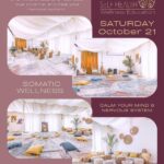Yasmine Aker Instagram - Tickets are officially available for our next Somatic Sound Bath & Breathwork! ✨📣 🗓️ SATURDAY October 21 ⏰ 2PM - 4РМ 🎟️ Get your tickets before they sell out as space is very limited. Tickets available on eventbrite, follow link in bio. 🤍 Reset your nervous system and experience transformational healing. Learn how to heal trauma with somatic, meditative, and sonic practices. 📍 The Temple LA 215 S La Cienega Bvld, Suite 200 Beverly Hills, CA, 90211 ⭐️ This class is a perfect combination of research backed science and the healing arts: blending healing frequencies, and somatic therapies to soothe the nervous system and help you experience deep healing. Our bodies need help to turn off our fight or flight response and require rest and relaxation in order to heal, this class will help you process blocked emotions and trauma and teach you tools to help regulate your nervous system. ⚡️BENEFITS: • Improve symptoms of sciatica, fibromyalgia, aches, and pains • Release chronic stress, tension, emotional, and physical trauma • Increase sense of groundedness, energy, and wellbeing • Experience somatic release of trapped emotions • Improve symptoms of anxiety, depression, and addiction • Start your week empowered, connected, grounded, aligned, calm, and focused. #healing #somatichealing #somatictherapy #soundbath #tensionandtraumareleasingexercises #musictherapy #breathwork Los Angeles, California