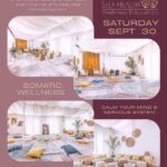 Yasmine Aker Instagram - Somatic Sound Bath & Breathwork SATURDAY September 30th 2PM - 4РМ Get your tickets before they sell out as space is very limited. Tickets are available on eventbrite, follow the link in bio. These classes are absolutely magical, and unlike anything you’ve ever experienced in other sound baths or breath work classes. Reset your nervous system and experience transformational healing. Learn how to heal trauma with somatic, meditative, and sonic practices. The Temple LA 215 S La Cienega Bvld, Suite 200 Beverly Hills, CA, 90211 This class is a perfect combination of research backed science and the healing arts: blending healing frequencies, and somatic therapies to soothe the nervous system and help you experience deep healing. Our bodies need help to turn off our fight or flight response and require rest and relaxation in order to heal, this class will help you process blocked emotions and trauma and teach you tools to help regulate your nervous system. BENEFITS: • Improve symptoms of sciatica, fibromyalgia, aches, and pains • Release chronic stress, tension, emotional, and physical trauma • Increase sense of groundedness, energy, and wellbeing • Experience somatic release of trapped emotions • Improve symptoms of anxiety, depression, and addiction • Start your week empowered, connected, grounded, aligned, calm, and focused. #heal #somatichealing #somatictherapy #soundbath #tensionandtraumareleasingexercises #musictherapy #breathwork