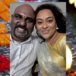 Yogi B Instagram - Hope your day was swell with love and laughter. Happy Deepavali y’all! 🙏🏽🪔✨