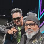 Yugendran Instagram - With @drburn in KL for a shoot.