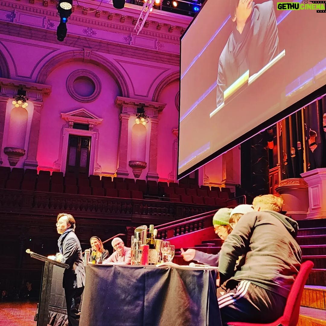 Yumi Stynes Instagram - THANKS @sydwritersfest IT'S BEEN REAL AND HILARIOUS 📚💅 #SWFGREATDEBATE