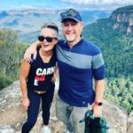 Yumi Stynes Instagram - A cup-filling weekend away in the Blue Mountains to celebrate @_sarahwilson_'s looming departure overseas 🥲 and cover more than 26km of genuinely challenging/ dangerous terrain, fall in mud, laugh deeply (all the way to my cervix) and bathe in pita bread. 1. The crew, the whole crew and nothing but the crew. 2. @_sarahwilson_ and our grumpy 15-year-old @jessmillersydney who sulked and kicked gravel and mumbled. 3. The view from our stunning digs @cloud.parade.leura 4. @timbrownmeditation made sure I didn't get left behind in the jungle 5. The ironically closed Wikileaks Cafe. Baffling. If you know, explain it to me. 6. Seriously, it's like Jurassic Park in there! 🦕 #BlueMountains 7. I'm filthy but @jeaninebribosia = immaculate. 8. The Ceremony of Giving. How does one gift to a minimalist? 9. Beverly the Doll and Shadow Beverly! 🪆 10. Yumi, Patti, Jeanine, Sarah and Jess. This was taken before any of us had gotten lost/exhausted/off-piste. How young and fresh-faced we were! 🤣