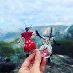 Yumi Stynes Instagram - A cup-filling weekend away in the Blue Mountains to celebrate @_sarahwilson_'s looming departure overseas 🥲 and cover more than 26km of genuinely challenging/ dangerous terrain, fall in mud, laugh deeply (all the way to my cervix) and bathe in pita bread. 1. The crew, the whole crew and nothing but the crew. 2. @_sarahwilson_ and our grumpy 15-year-old @jessmillersydney who sulked and kicked gravel and mumbled. 3. The view from our stunning digs @cloud.parade.leura 4. @timbrownmeditation made sure I didn't get left behind in the jungle 5. The ironically closed Wikileaks Cafe. Baffling. If you know, explain it to me. 6. Seriously, it's like Jurassic Park in there! 🦕 #BlueMountains 7. I'm filthy but @jeaninebribosia = immaculate. 8. The Ceremony of Giving. How does one gift to a minimalist? 9. Beverly the Doll and Shadow Beverly! 🪆 10. Yumi, Patti, Jeanine, Sarah and Jess. This was taken before any of us had gotten lost/exhausted/off-piste. How young and fresh-faced we were! 🤣