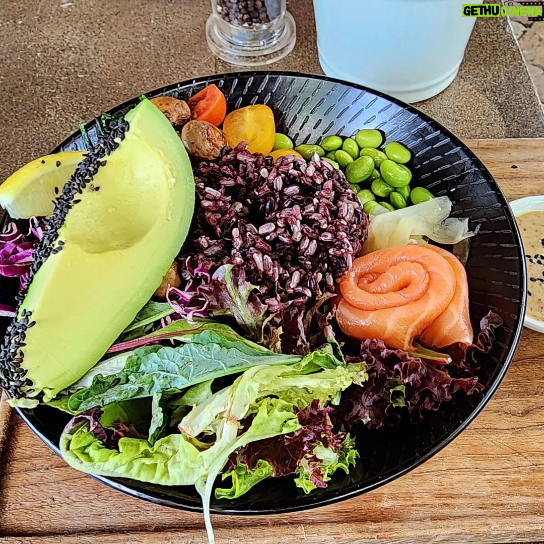 Yumi Stynes Instagram - Did you know I have a FOOD podcast? It's called 5 Minute Food Fix @5minutefoodfix because most episodes run about 5 minutes long and it's with a highly respected cookbook editor and author @simonnpdavis who's English and wry and verbal and hilarious and π― my favorite person to talk about food with. Please find the podcast, subscribe to it and share it with your friends because it's our project and the more people that listen the more chance it has to πͺ΄. Also follow the Instagram account! @5minutefoodfix Here's a look at some of the food I've been eating over the past week or so. 1. A brioche bun filled with NOODLES! Yes, NOODLES. And a fried egg. And bbq sauce. I didn't eat this -- this was my friend Lisa's audacious choice. She said it was epic. 2. The healthy bowl I got while Lisa was having her noodle burger. Perfectly balanced ππ½, no onion, no regrettable bits. 3. The jam I made because I love my neighbour and she fucken loves my jam. More about jam in our cookbook (THE FOOD FIX) and on our podcast. 4. My kid Dee Dee brought these home from the shops to share with me because she noticed that between parenting and working and seeing friends and going for runs I often eat really miserable sfuff like kid leftovers or a 3 packets of chips for dinner. 5. My self care routine *may* sometimes involve going to a restaurant by myself and ordering seafood pasta and eating r.e.a.l.l.y slowly, while reading an actual book (not my phone), without interruption. I ordered this twice and will probably order it again. 6. Dee Dee convinced the smaller kids to try cottage cheese via this clever ruse!! Wafers and watermelon π! 7. Out for dinner with @mrbenjaminlaw at a sushi train that didn't strike terror in my colon/ lower bowel. 8. Got out the dehydrator. There's definitely the creation of a Hiking Food cookbook or guide in my future. 9. Home-made granola. We talked about how to do this in one of our podcast episodes and the crystallised ginger, which you can't really see in this picture, is GENIUS in the mouth. I totally get people asking "Where is this?" Or "what restaurant is that?" but I tend not to answer because... (continued in comments...)