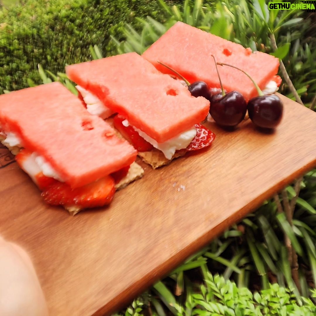 Yumi Stynes Instagram - Did you know I have a FOOD podcast? It's called 5 Minute Food Fix @5minutefoodfix because most episodes run about 5 minutes long and it's with a highly respected cookbook editor and author @simonnpdavis who's English and wry and verbal and hilarious and π― my favorite person to talk about food with. Please find the podcast, subscribe to it and share it with your friends because it's our project and the more people that listen the more chance it has to πͺ΄. Also follow the Instagram account! @5minutefoodfix Here's a look at some of the food I've been eating over the past week or so. 1. A brioche bun filled with NOODLES! Yes, NOODLES. And a fried egg. And bbq sauce. I didn't eat this -- this was my friend Lisa's audacious choice. She said it was epic. 2. The healthy bowl I got while Lisa was having her noodle burger. Perfectly balanced ππ½, no onion, no regrettable bits. 3. The jam I made because I love my neighbour and she fucken loves my jam. More about jam in our cookbook (THE FOOD FIX) and on our podcast. 4. My kid Dee Dee brought these home from the shops to share with me because she noticed that between parenting and working and seeing friends and going for runs I often eat really miserable sfuff like kid leftovers or a 3 packets of chips for dinner. 5. My self care routine *may* sometimes involve going to a restaurant by myself and ordering seafood pasta and eating r.e.a.l.l.y slowly, while reading an actual book (not my phone), without interruption. I ordered this twice and will probably order it again. 6. Dee Dee convinced the smaller kids to try cottage cheese via this clever ruse!! Wafers and watermelon π! 7. Out for dinner with @mrbenjaminlaw at a sushi train that didn't strike terror in my colon/ lower bowel. 8. Got out the dehydrator. There's definitely the creation of a Hiking Food cookbook or guide in my future. 9. Home-made granola. We talked about how to do this in one of our podcast episodes and the crystallised ginger, which you can't really see in this picture, is GENIUS in the mouth. I totally get people asking "Where is this?" Or "what restaurant is that?" but I tend not to answer because... (continued in comments...)