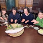 Yusuke Onuki Instagram - 1月28日、今週土曜日の王様のブランチ、ごはんくらぶのコーナーに出させて頂きます🐟 旬の美味しいお魚、たくさん頂きました✨😊 どれもものすごく美味しかったので、皆様も是非チェックしてみてね❤️ #王様のブランチ #ごはんくらぶ #ぶり #ふぐ