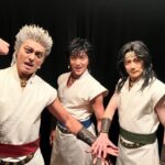 Yusuke Onuki Instagram - 毎日がバタバタとあっという間に過ぎていき💦博多公演も残り3公演となりました。 最後まで心を込めて、演じます。 最後のケンシロウは大千秋楽の平原あーやからのサプライズプレゼント。楽屋に戻ったらケンシロウがプロテインシェイカーに立ち尽くしてました。 てか、改めて見るとケンシロウってやっぱり腕が頭よりでかい💦笑 #北斗の拳 #アタタみゅ #ケンシロウ ©武論尊・原哲夫／コアミックス 1983 版権許諾証GS-111