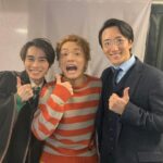 Yusuke Onuki Instagram - たったの2ヶ月だったけど、一緒にお芝居してる時間、本当に幸せでした！尊敬できる仲間。いなくなっちゃうのは寂しいけど、またどこかで会えると信じて✨引き続きハリーポッターと呪いの子頑張ります💪 #竪山隼太 #ロンウィーズリー #準備前の写真