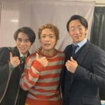 Yusuke Onuki Instagram - たったの2ヶ月だったけど、一緒にお芝居してる時間、本当に幸せでした！尊敬できる仲間。いなくなっちゃうのは寂しいけど、またどこかで会えると信じて✨引き続きハリーポッターと呪いの子頑張ります💪 #竪山隼太 #ロンウィーズリー #準備前の写真
