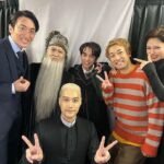 Yusuke Onuki Instagram - 10月31日。ハリーにとっても思い出深い日ですが、僕にとっても思い出深い1日となりました。 迫田さんロンが一旦の卒業ということで、2年目キャストとして共にここまで歩んできた仲間がひと時でもいなくなるのはやはり寂しいものです。 でも、記憶と写真、それと愛があれば離れていても寂しくないよね❤️ 迫田さんも次の舞台オデッサ頑張ってくださーい！観に行きます✨ #迫田孝也 さん #ロンウィーズリー