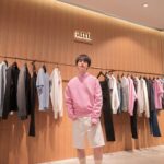 Yutaro Instagram - @amiparis にお邪魔してきました！ 全身着てみたよ。やっぱりピンク可愛いね、もうすぐ春だね。ホワイトデーのお返しにも良いし、僕みたいに自分で揃えてみても、ペアで着れそうなアイテムも沢山あったから選びっこしても、絶対的に可愛い。全体的なペールトーンのアイテムがとっても好みでした🧚🏻‍♂️💭