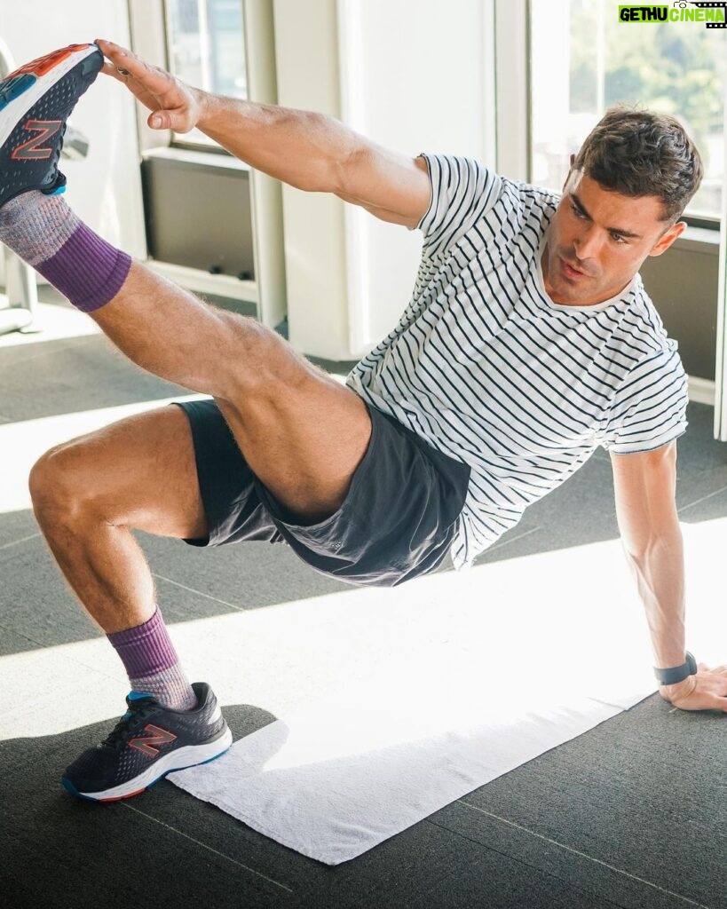 Zac Efron Instagram - Putting in the work, on the road. @bombas