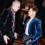 Zac Efron Instagram - The Iron Claw won best ensemble cast at the National Board of Review and got to meet danielbdaylewis - someone I’ve looked up to for a long time now. 📸 @vnina