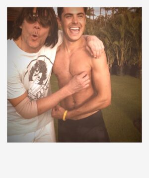 Zac Efron Instagram - After all these years, I still haven’t washed this nipple @jimcarreyhere