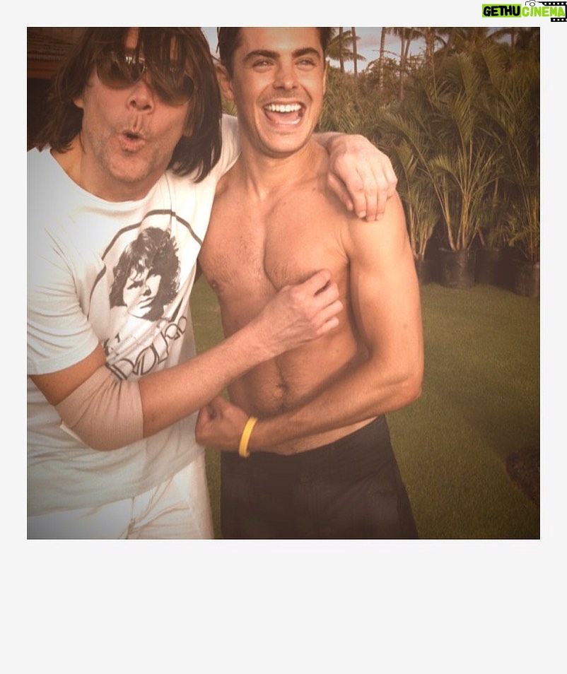 Zac Efron Instagram - After all these years, I still haven’t washed this nipple @jimcarreyhere