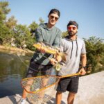 Zac Efron Instagram - Fishing beside the 5 freeway in Los Angeles... and we didn’t get sick after 😂. Link in bio