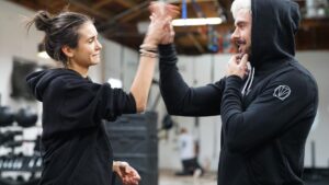 Zac Efron Instagram - Caught up with my good friend @nina in the gym🤸🏻‍♀️ Link in bio.