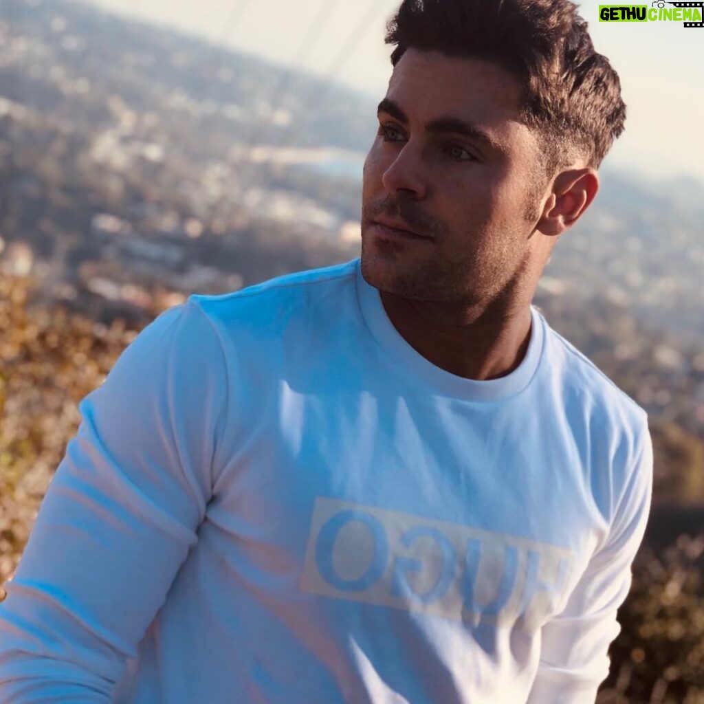Zac Efron Instagram - “The meeting of two eternities, the past and future....is precisely the present moment.” - HDT #YourTimeIsNow #HugoMan #HUGOreversed