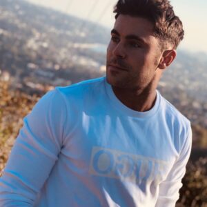 Zac Efron Instagram - “The meeting of two eternities, the past and future....is precisely the present moment.” - HDT #YourTimeIsNow #HugoMan #HUGOreversed