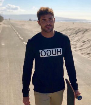 Zac Efron Instagram - It’s not which road you take, but how you take it. #YourTimeIsNow #HugoMan #HUGOreversed