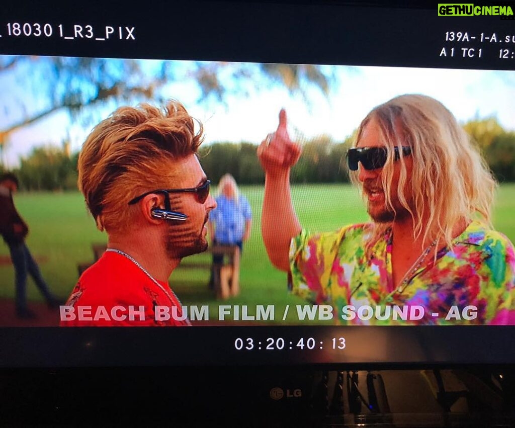Zac Efron Instagram - #behindthescenes The Beach Bum