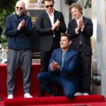 Zac Efron Instagram - What an honor. I want to thank everyone who attended today…Miles, Jeremy, and Sean -your words mean more to me than you will ever know…It was a truly a humbling moment for me surrounded by those I love ❤️ 📷 @jakecloobeck