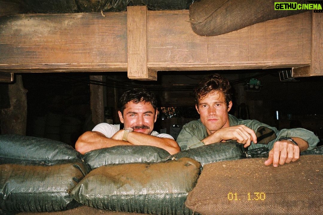 Zac Efron Instagram - Filming this movie was an adventure of a lifetime. From working with legendary Director Pete Farrelly, running through the streets of Thailand with Russell Crowe, to drinking ice cold beer poured by Bill Murray— every moment was unforgettable. I’m proud of this one. Comment below what your favorite scene was, excited to hear your thoughts! Much love for all of the support so far ❤️🤟🏼 #TheGreatestBeerRunEver @appletvplus