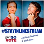 Zach Anner Instagram – As long as you’re in line at your polling place by the time it closes, you are legally entitled to vote – no matter how long it takes. So @chrisdemarais and I will be starting the #StayInLineStream at 7 PM EST to entertain and encourage voters to stick it out. Bring warm clothes, snacks, a mask, and extra battery packs, and join us on my YouTube, Twitch, or Facebook account! #vote #election