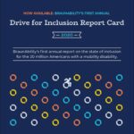 Zach Anner Instagram - @Braunability released their first annual drive for inclusion report card highlighting that for as much progress as we’ve made in the 30 years since the Americans with Disabilities Act we still have a long way to go. #driveforinclusion