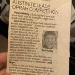 Zach Anner Instagram – Today’s #TBT is courtesy of @joshtheflanagan who apparently saved all my newspaper clippings like the proud grandma he is! Sharing this past decade with you all has been an incredible privilege. Sincerely, thank you for everything.
