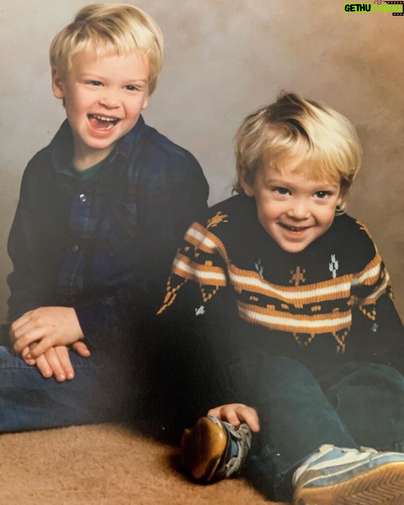 Zach Anner Instagram - Happy National Siblings Day to my brother, @bradanner! Here’s a recent photo of us!